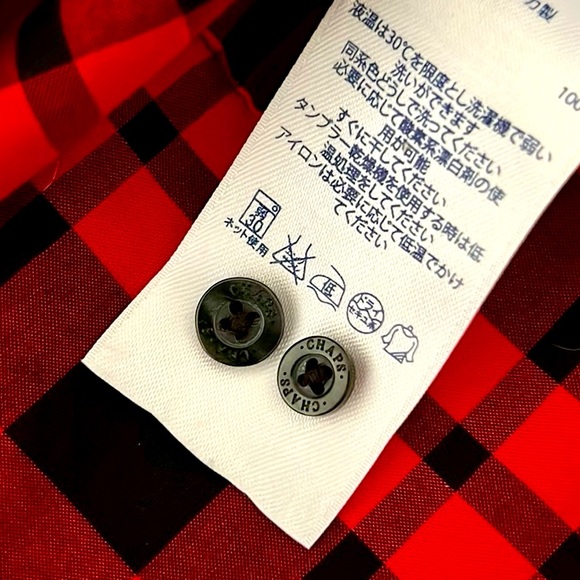 CHAPS~Tailored Button Down Shirt / No Iron - Picture 8 of 10